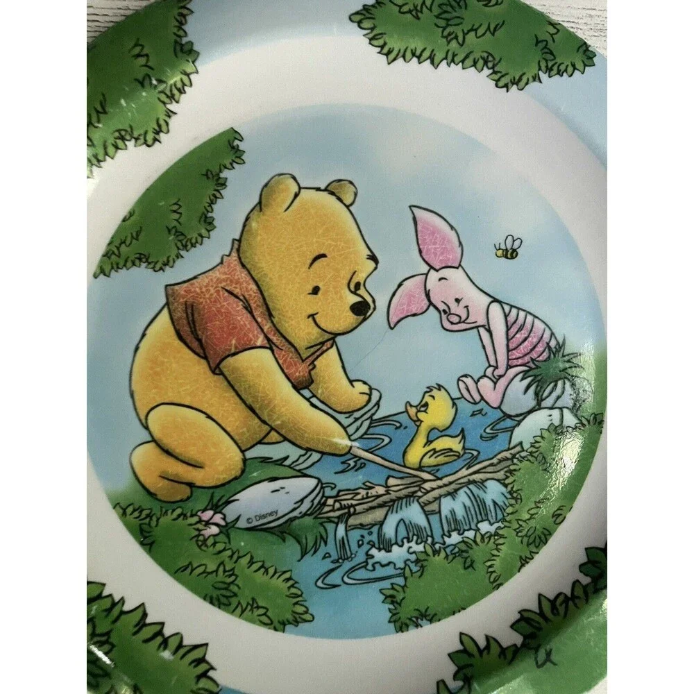 Home Presence Disney Winnie the Pooh Piglet Melamine Childrens Plate 8
